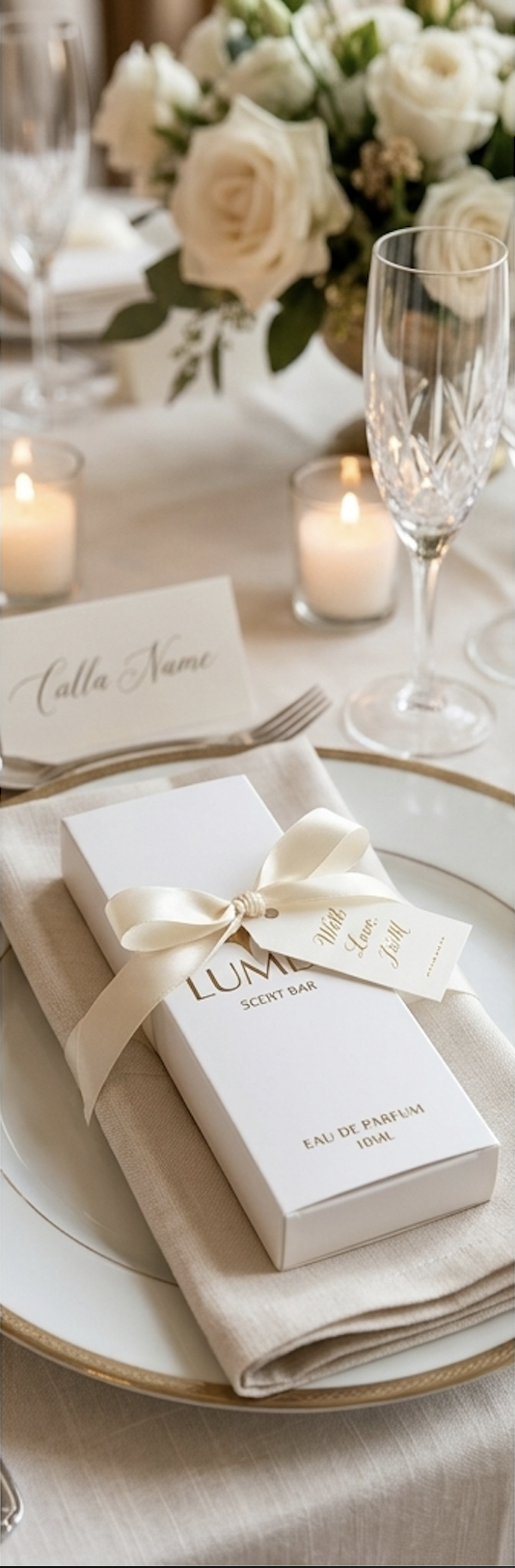 LUMEA personalized fragrance bottle